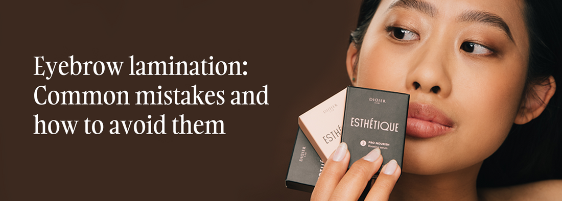 Eyebrow lamination - common mistakes and how to avoid them