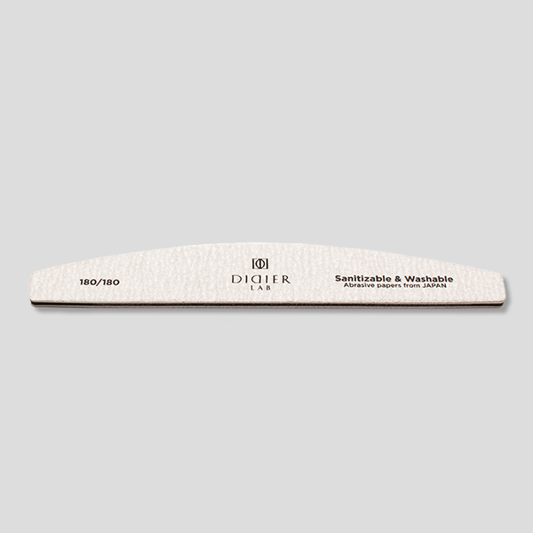 Nail File Halfmoon, Speedy Zebra, Didier Lab, 180/180