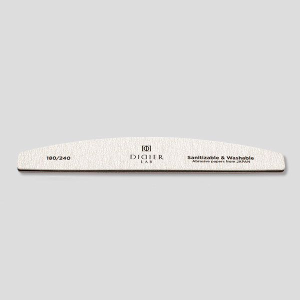Nail File Halfmoon, Speedy Zebra, Didier Lab, 180/240