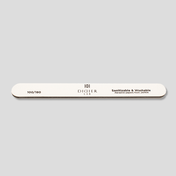 Nail File Straight, Speedy White, Didier Lab, 100/180