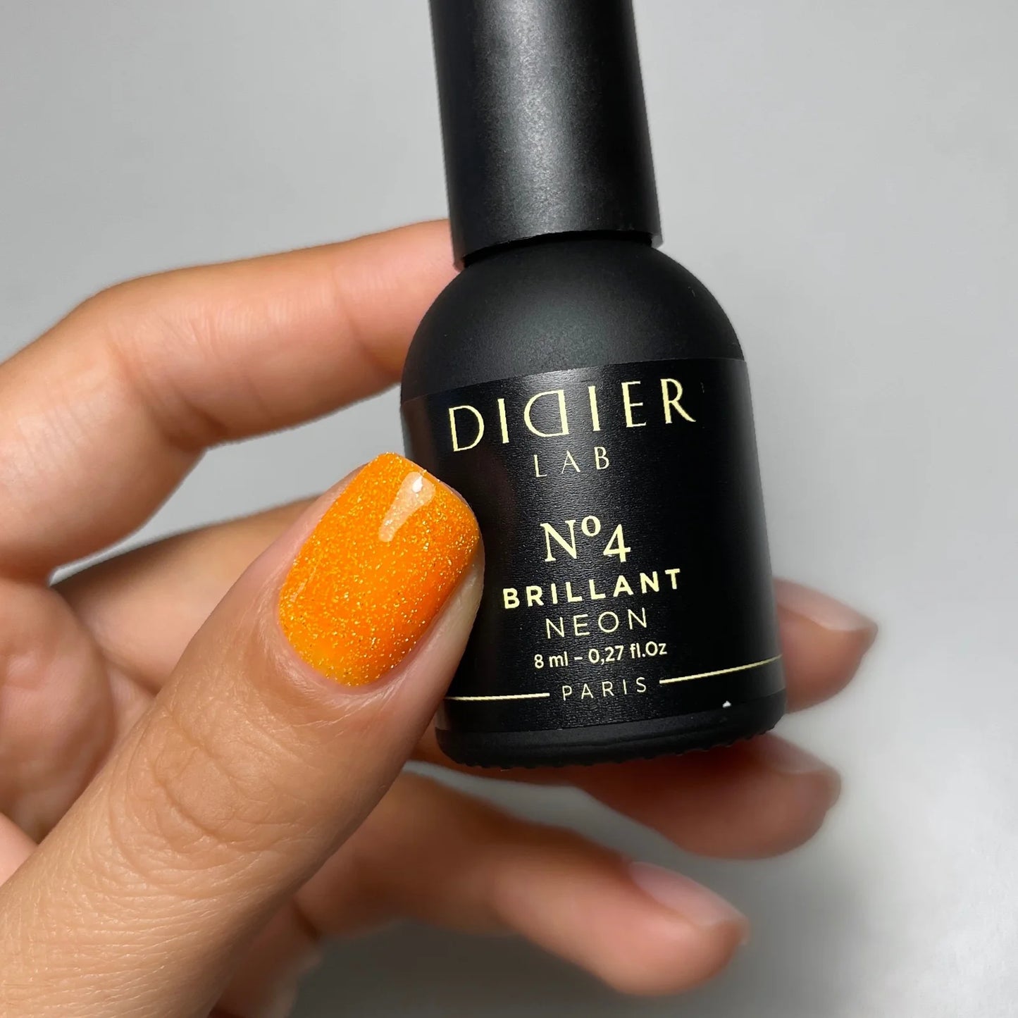 Gel Polish Brillant NEON, Didier Lab, No. 4, 8 ml