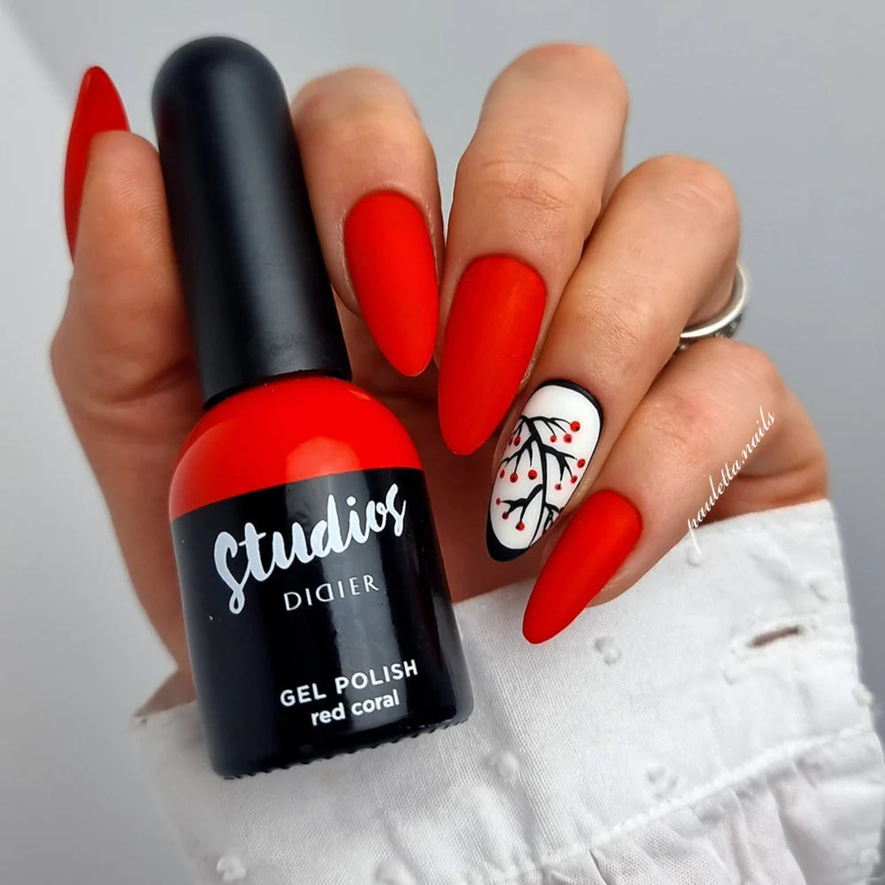 Gel Polish Studios Didier Lab, Red Coral, TPO free, 8 ml
