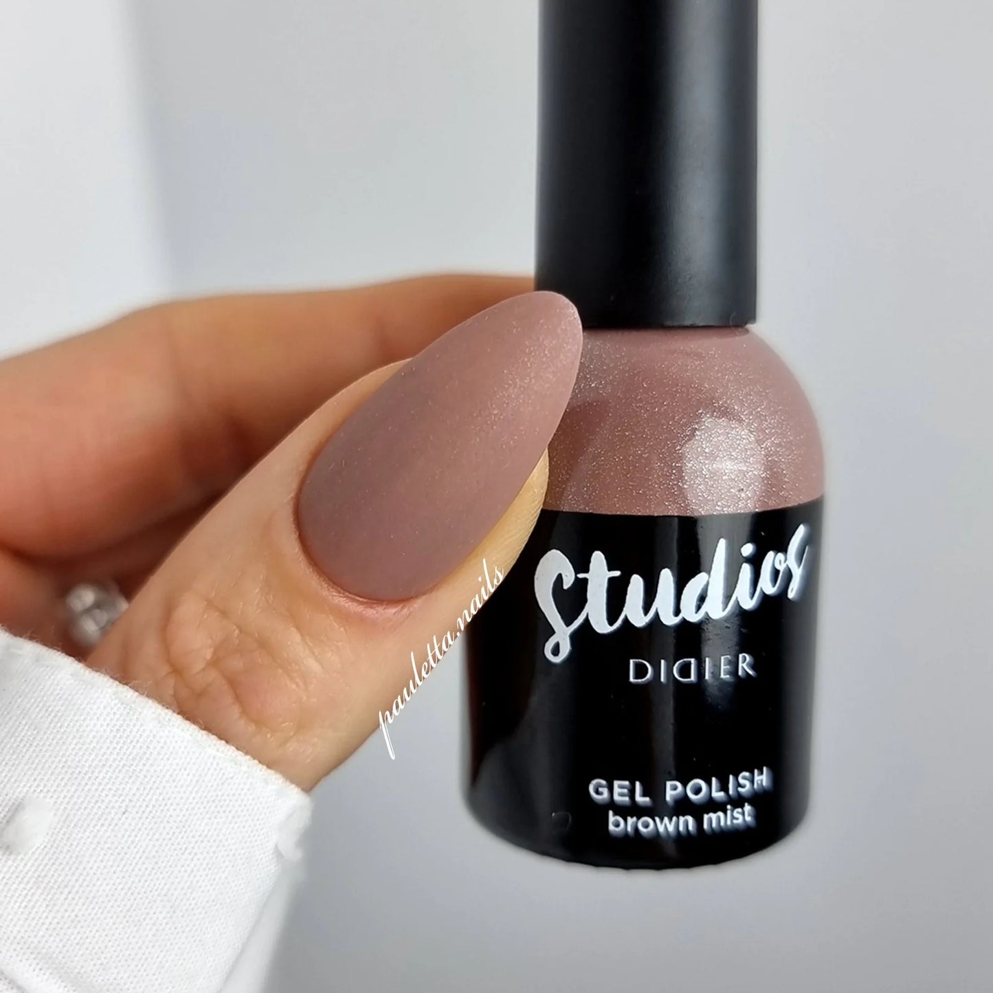 Gel polish Studios, Brown Mist, TPO free, 8ml