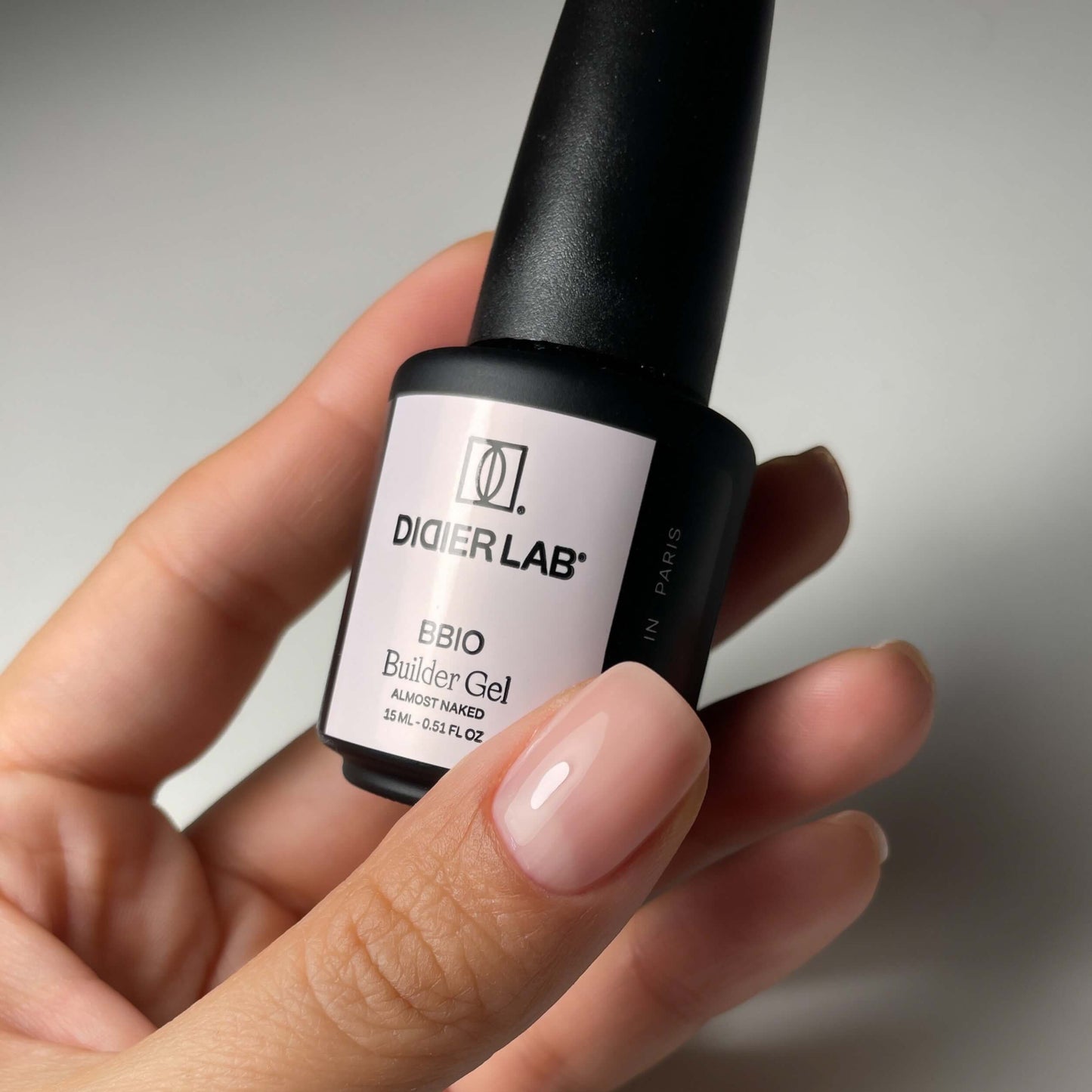 Builder Gel BBIO "Didier Lab", Almost Naked, HEMA and TPO free, 15ml
