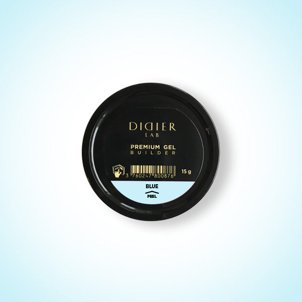 Premium Builder Gel, Didier Lab, Blue, 15 g