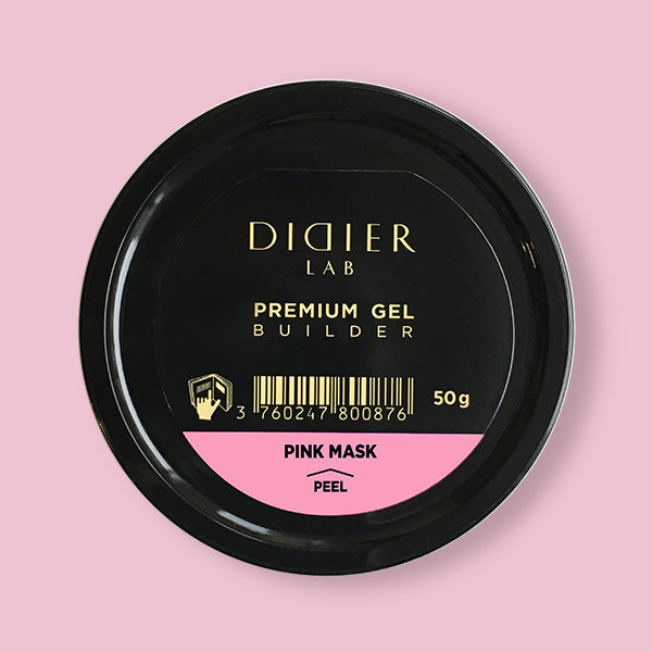 Premium Builder Gel, Didier Lab, Pink Mask, 50 g