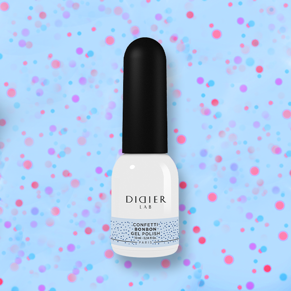 Gel Polish Confetti, Didier Lab, Bonbon