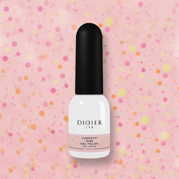 Gel Polish Confetti, Didier Lab, Kiss