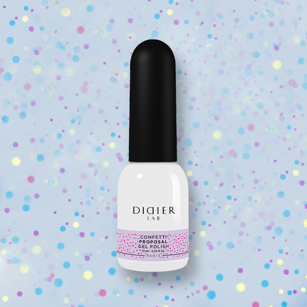 Gel Polish Confetti, Didier Lab, Proposal