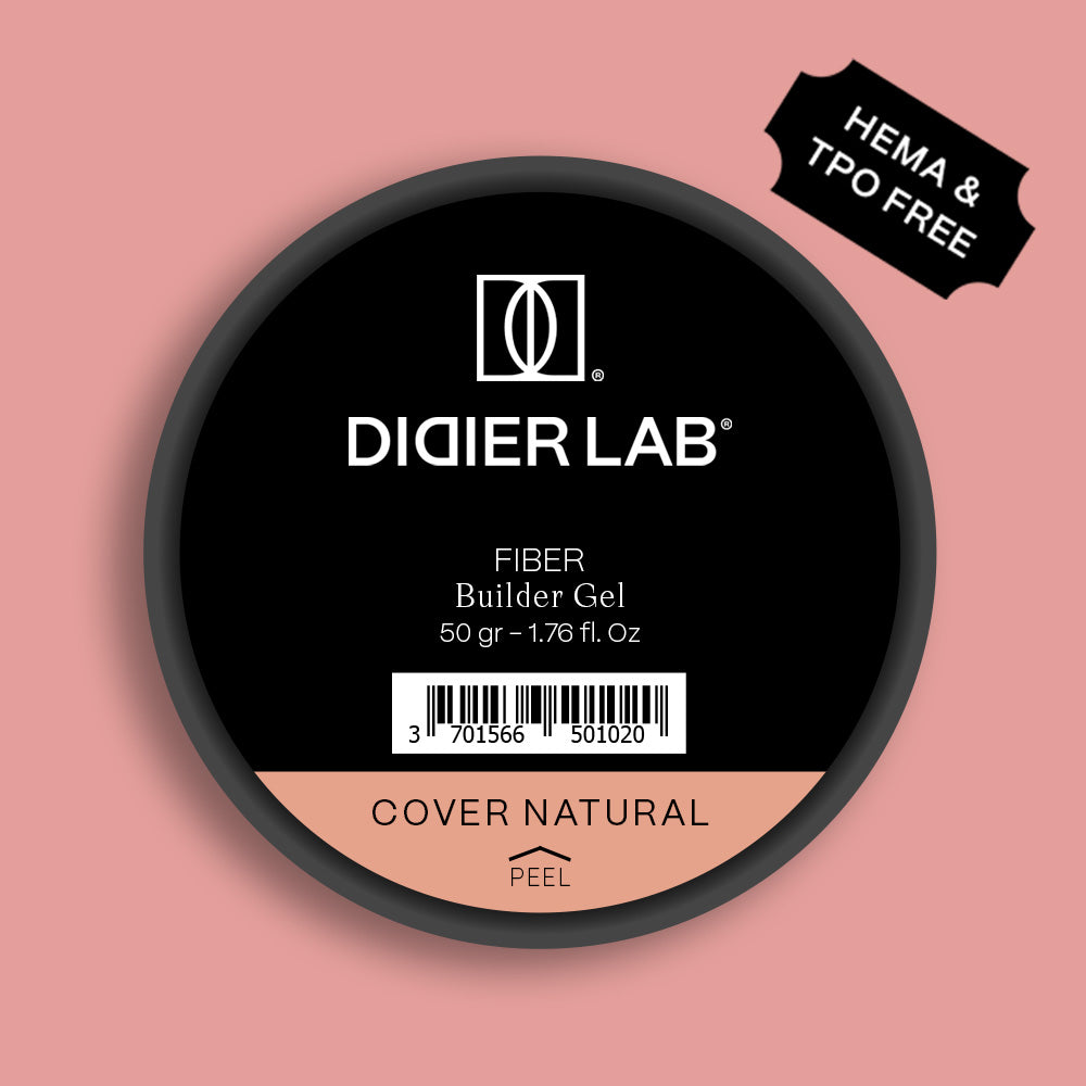 Fiber Builder Gel Didier Lab, Cover Natural, HEMA and TPO free, 50g