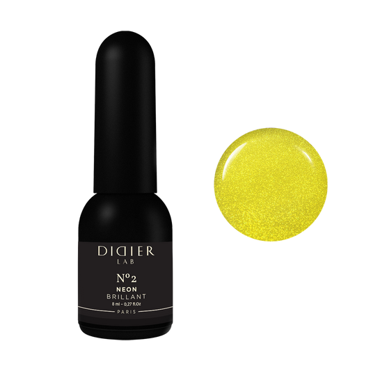 Gel Polish Brillant NEON, Didier Lab, No. 2, HEMA and TPO free, 8 ml