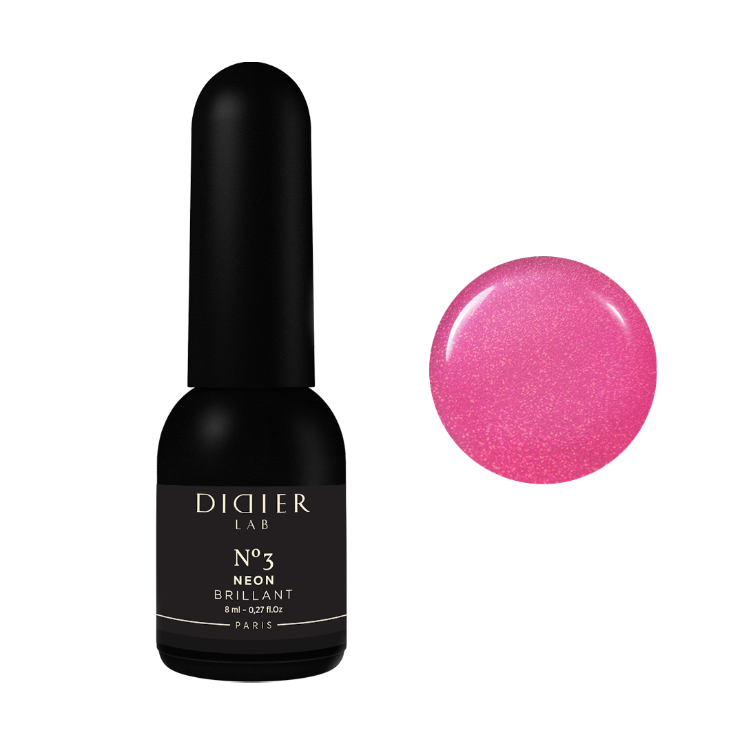 Gel Polish Brillant NEON, Didier Lab, No. 3, 8 ml