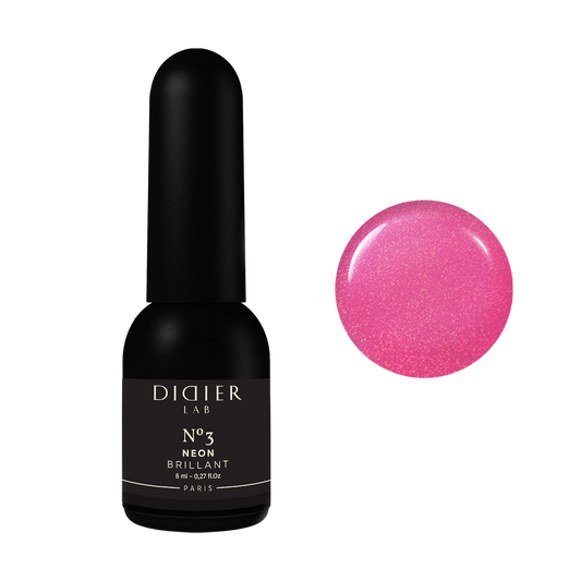 Gel Polish Brillant NEON, Didier Lab, No. 3, HEMA and TPO free, 8 ml