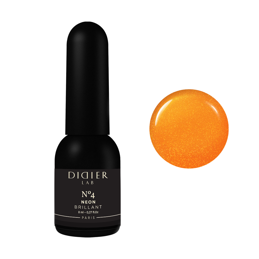 Gel Polish Brillant NEON, Didier Lab, No. 4, 8 ml