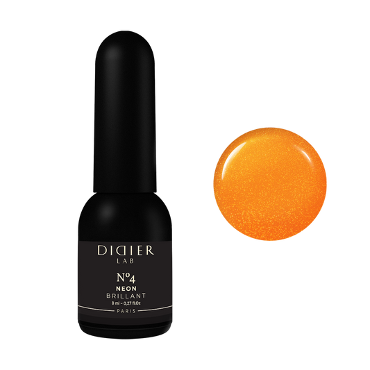Gel Polish Brillant NEON, Didier Lab, No. 4, HEMA and TPO free, 8 ml