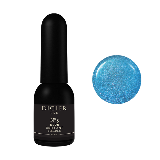 Gel Polish Brillant NEON, Didier Lab, No. 5, HEMA and TPO free, 8 ml