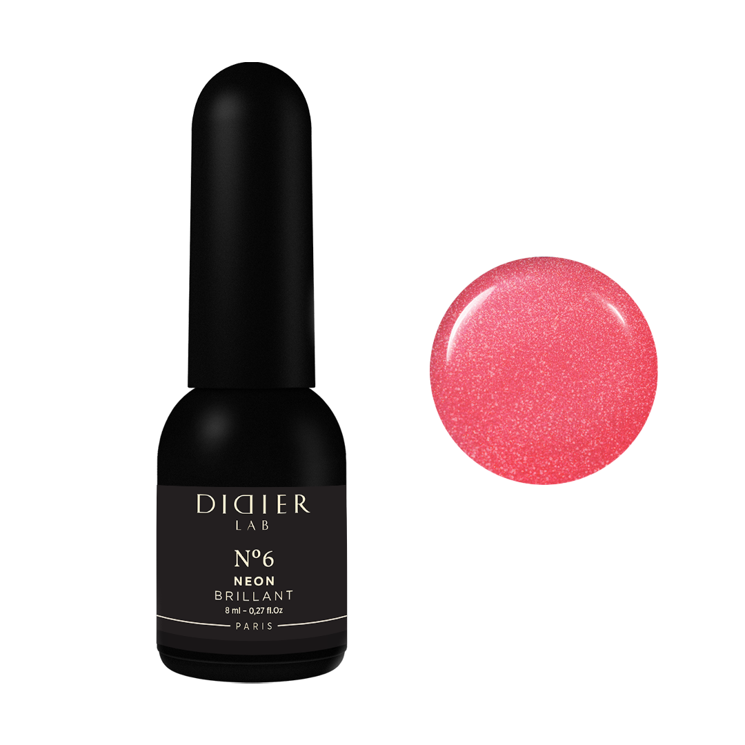 Gel Polish Brillant NEON, Didier Lab, No. 6, 8 ml