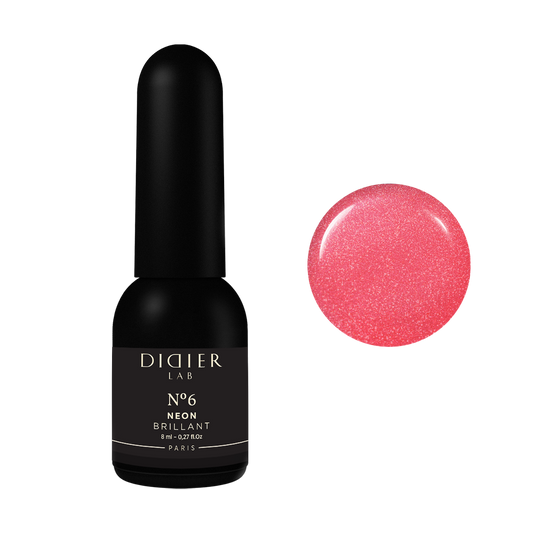Gel Polish Brillant NEON, Didier Lab, No. 6, HEMA and TPO free, 8 ml