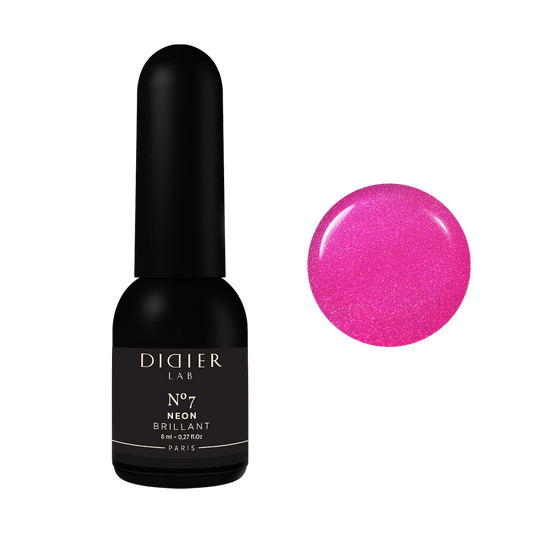 Gel Polish Brillant NEON, Didier Lab, No. 7, HEMA and TPO free, 8 ml