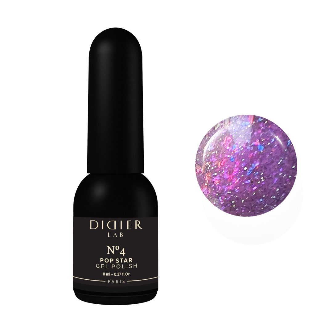 Gel Polish POP Star, Didier Lab, No. 4, 8 ml