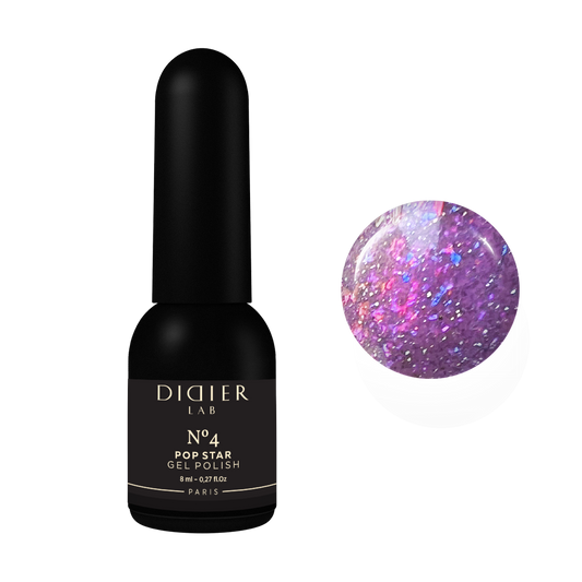 Gel Polish POP Star, Didier Lab, No. 4, 8 ml