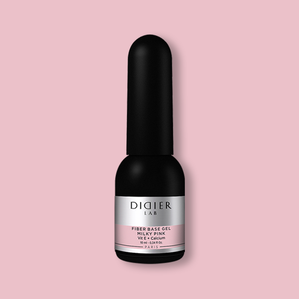 Fiber Base Coat, Didier Lab, Milky Pink, 10 ml