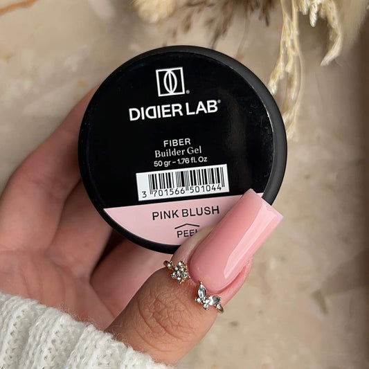 Fiber Builder Gel Didier Lab, Pink Blush, HEMA and TPO free, 50g