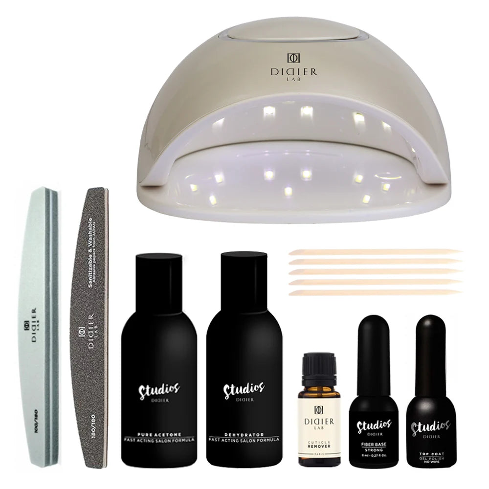 Gel Polish Starter Kit with UV/LED Lamp – Perfect for Beginners