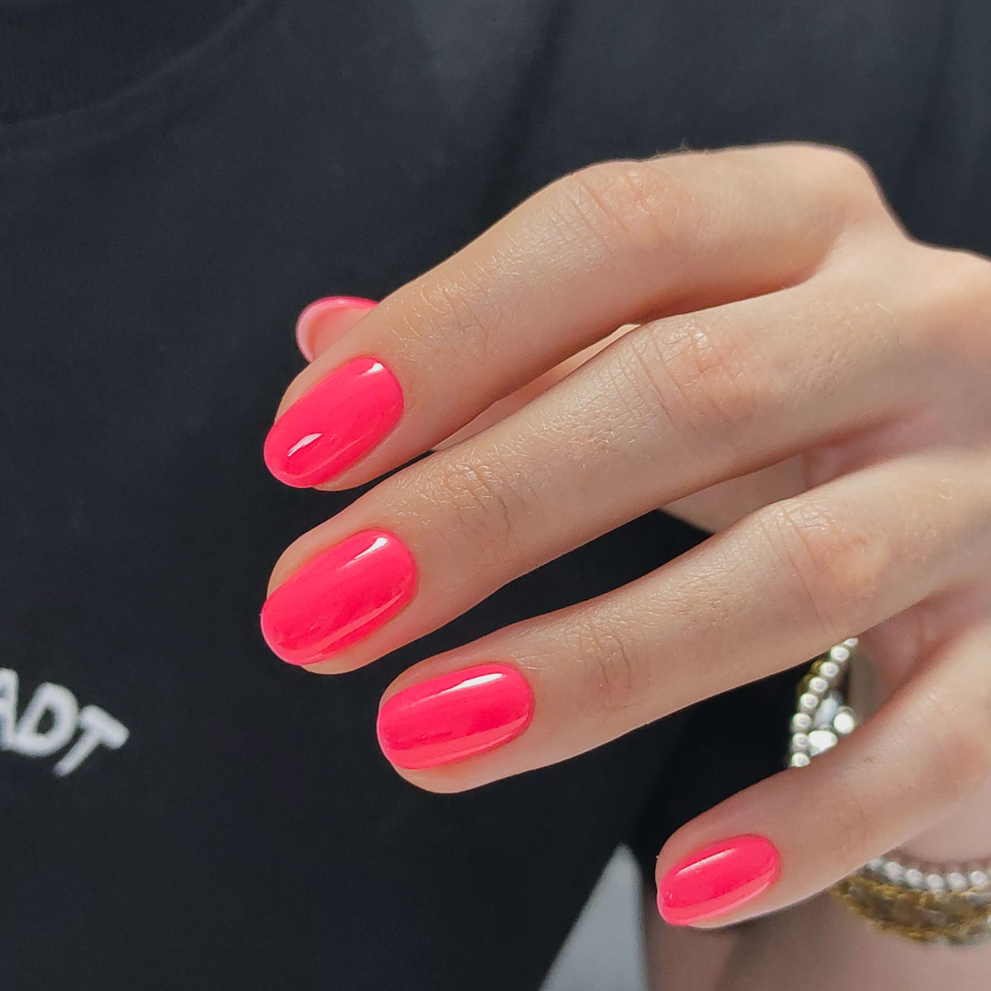 Sculpture Polybase Didier Lab, Neon Orange Pink, 10ml