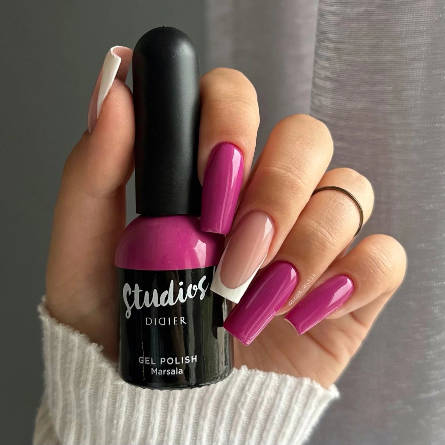 Gel polish Studios, Marsala, 8ml - LABORATOIRES DIDIER