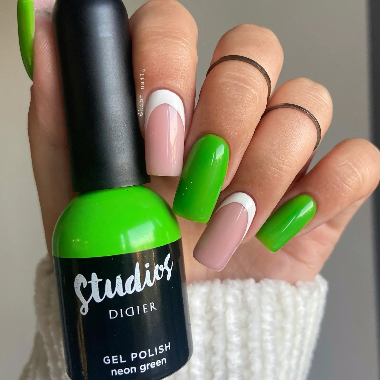 Gel polish Studios, Neon Green, 8ml - LABORATOIRES DIDIER