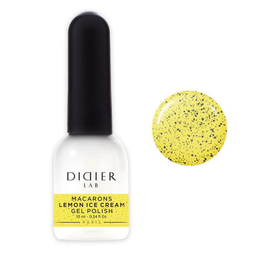 Gel Polish Macarons, Didier Lab, Lemon Ice Cream