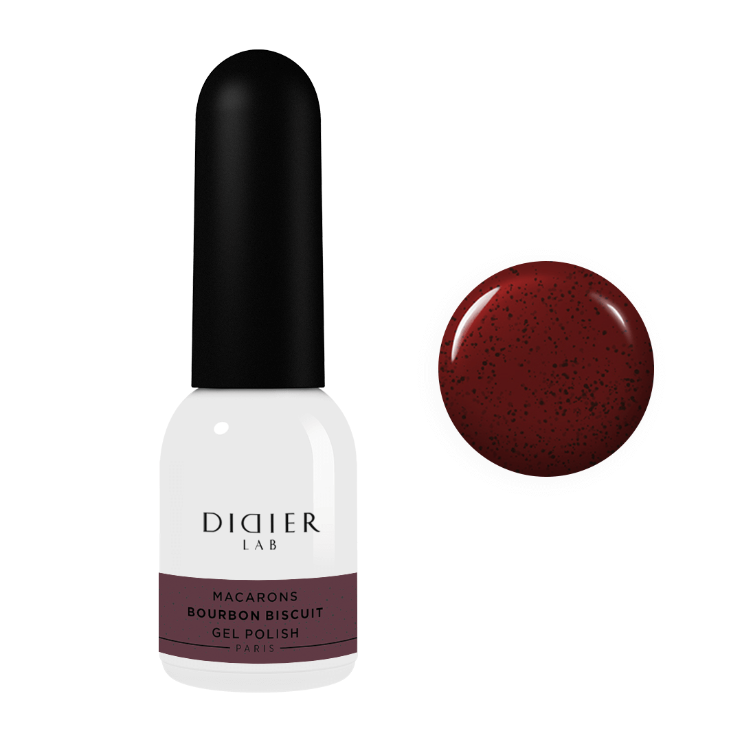Macarons Gel polish Didier Lab, 'Bourbon Biscuit'