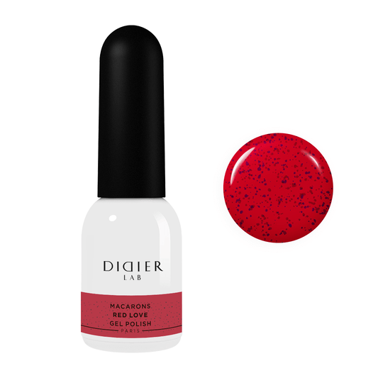 Gel Polish Macarons, Didier Lab, Red Love