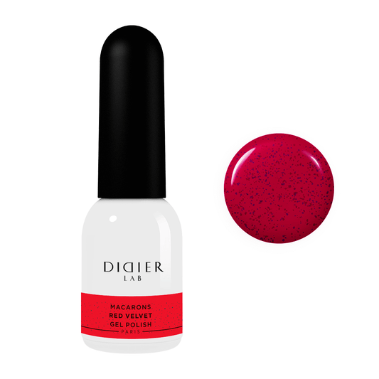 Gel Polish Macarons, Didier Lab, Red Velvet