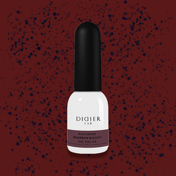 Macarons Gel polish Didier Lab, 'Bourbon Biscuit'