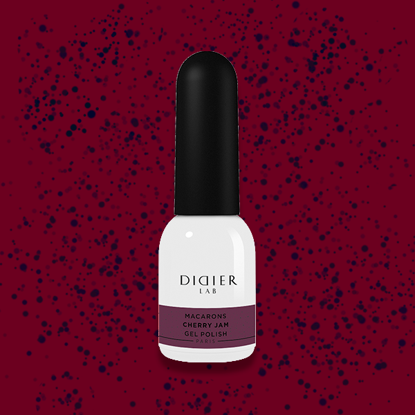 Gel polish "Didier Lab", Macarons, Cherry Jam