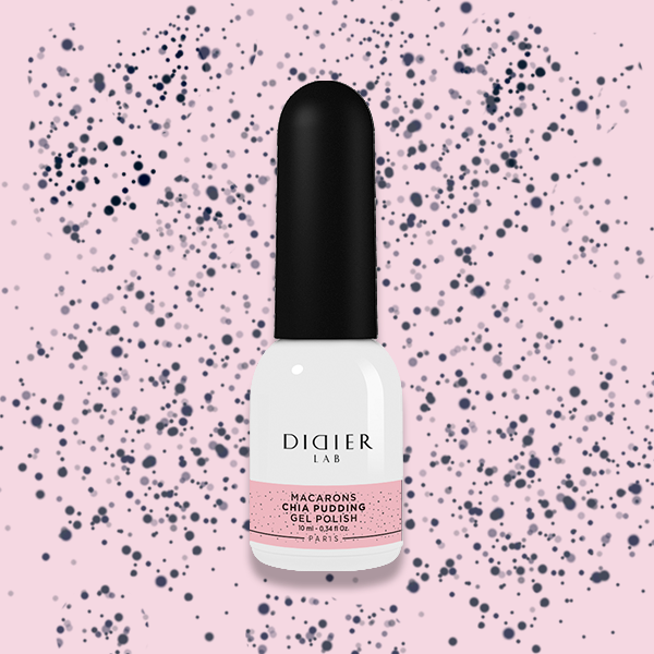 Gel polish "Didier Lab", Macarons, Chia Pudding 10 ml