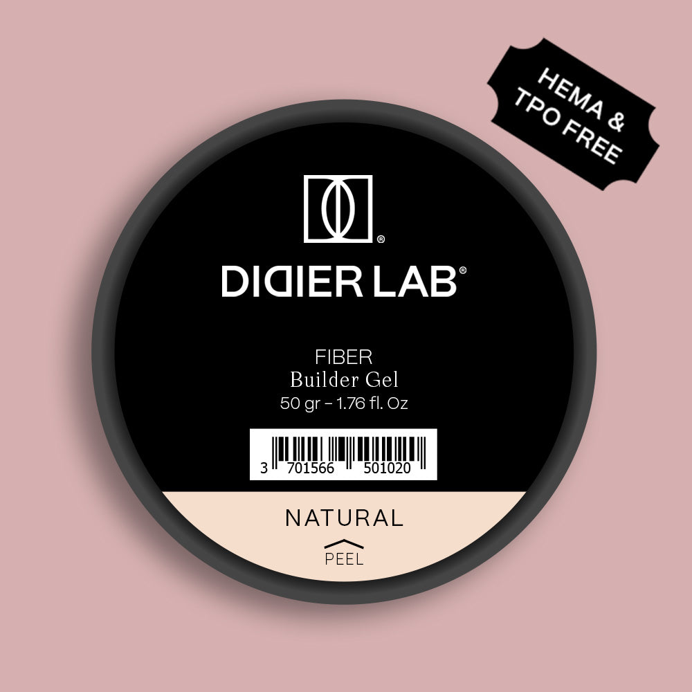 Fiber Builder Gel Didier Lab, Natural, HEMA and TPO free, 50g