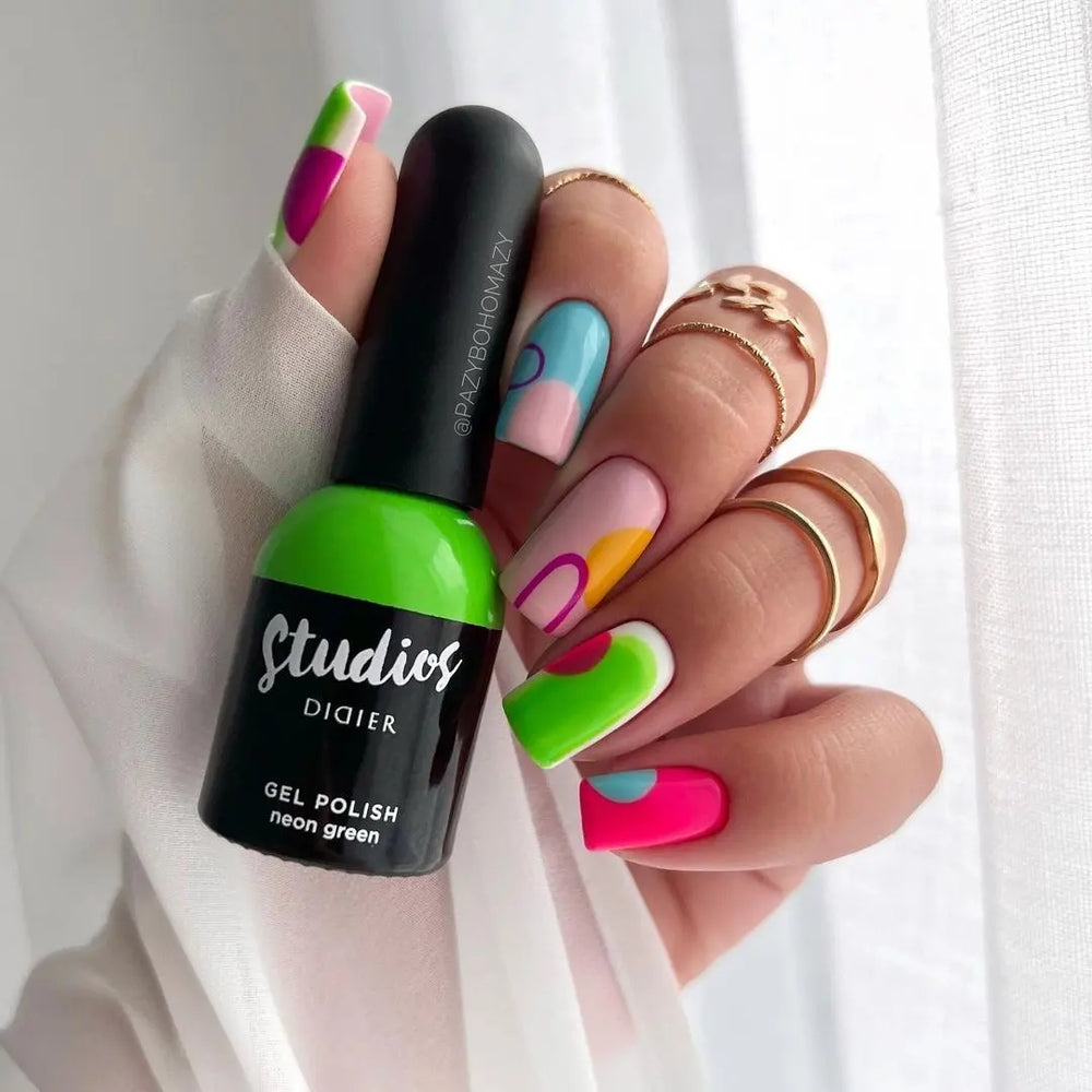 Gel polish Studios, Neon Green, 8ml - LABORATOIRES DIDIER