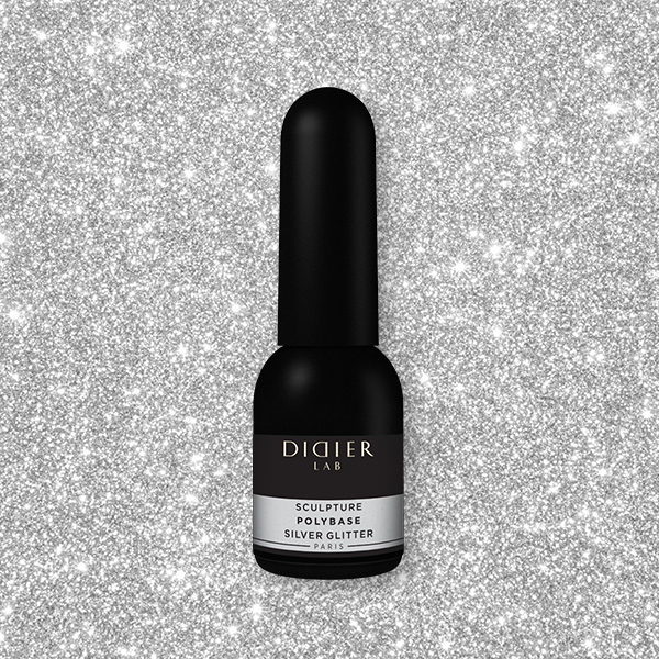 Polybase "Didier Lab", Silver Glitter, 10ml
