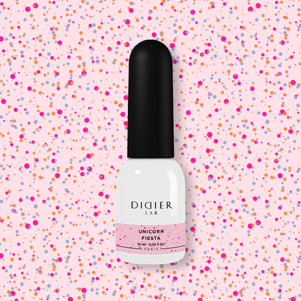 Gel polish "Didier Lab", Unicorn, Fiesta 10 ml