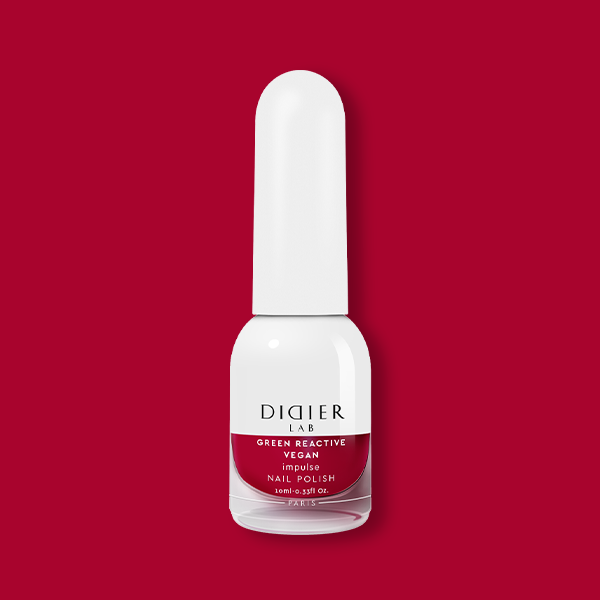 Green Reactive Vegan Nail Polish, Didier Lab, Impulse, 10 ml