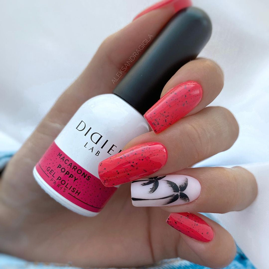Macarons Gel Polish Didier Lab 'Poppy' - LABORATOIRES DIDIER