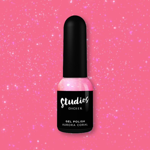 Gel polish Studios, Aurora Coral, TPO free, 8ml