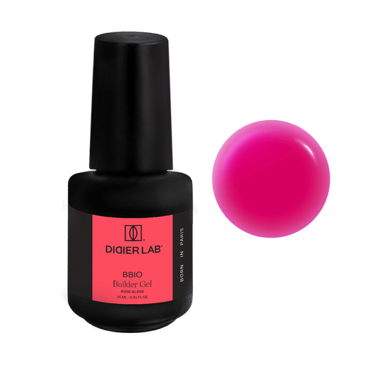 Builder Gel BBIO, Didier Lab, Rose Glass, HEMA and TPO free, 15ml