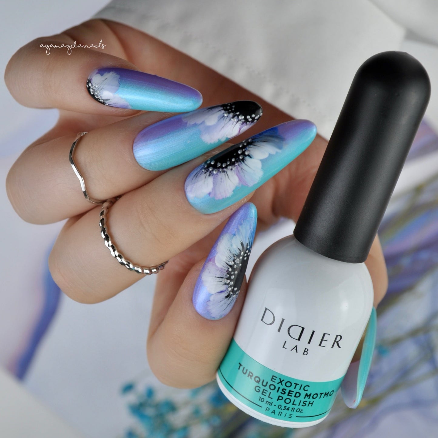 Gel Polish Exotic, Didier Lab, Turquoised Motmo, 10 ml