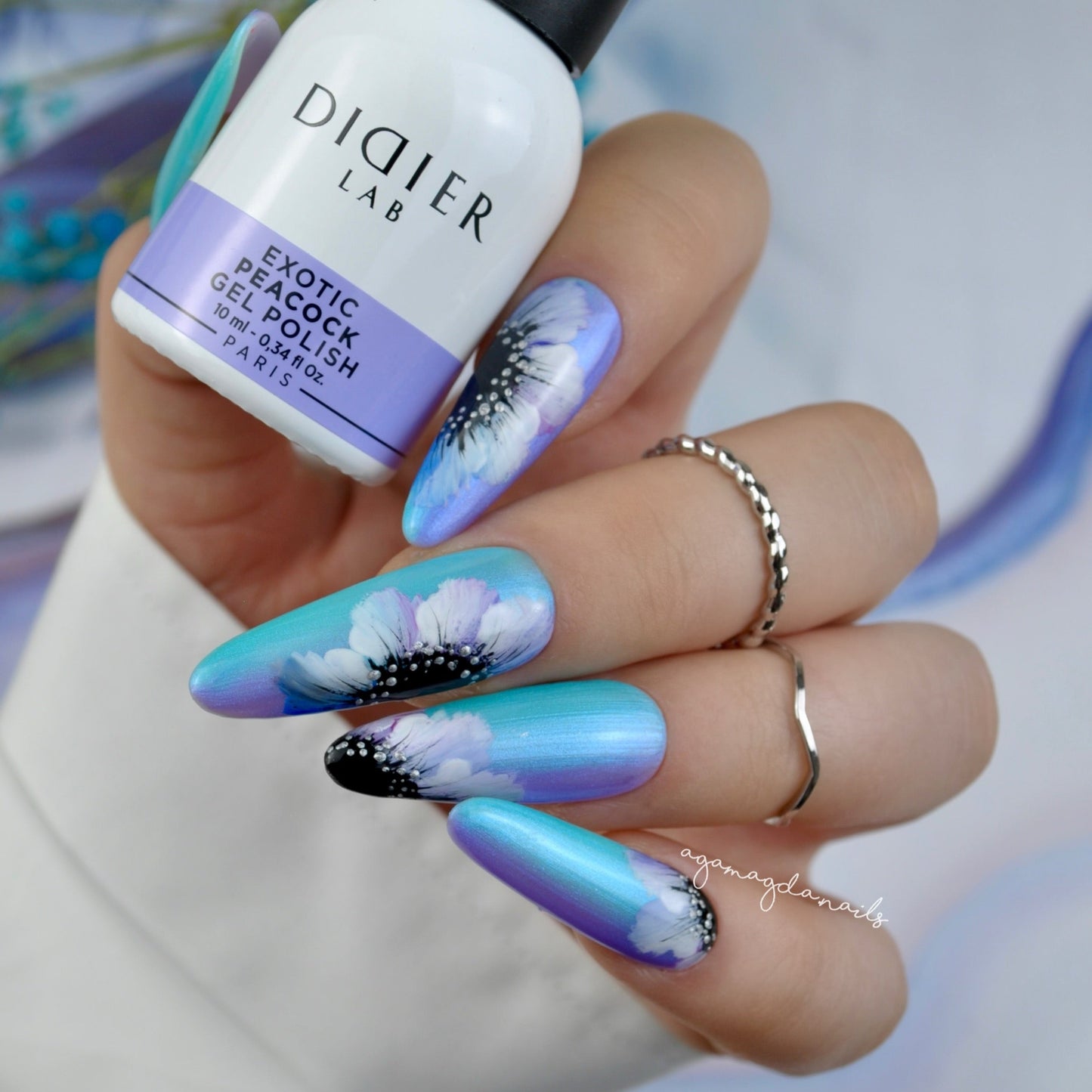Gel Polish Exotic, Didier Lab, Peacock, 10 ml