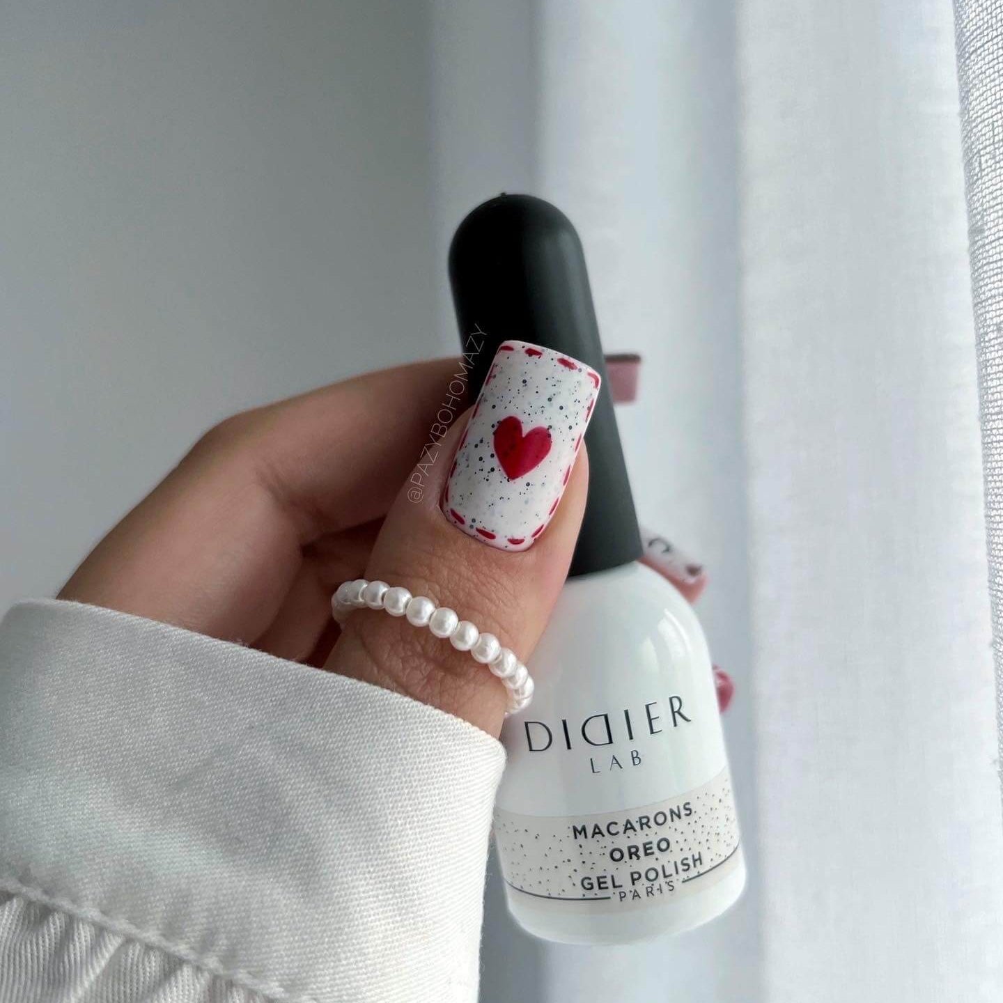 Gel Polish Macarons, Didier Lab, Oreo