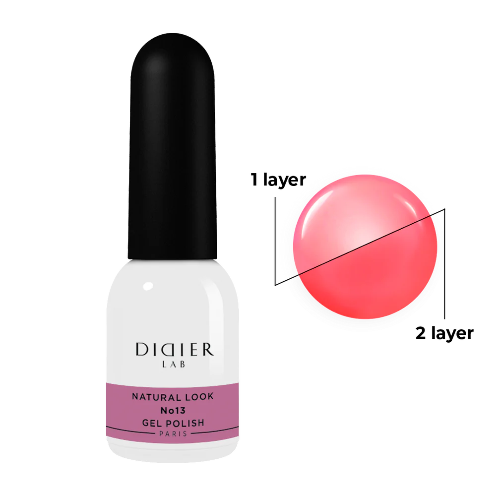 Gel Polish "Didier Lab", Natural Look, No.13